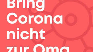Ein anderer findet die aktion einfach nur „widerlich. Bring Corona Nicht Zur Oma Bild Wall Und Facebook Unterstutzen Aufklarungskampagne Gegen Corona
