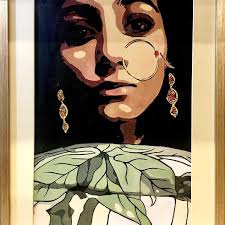When Art Meets Engagement Awaaz 14 20 Framed Acrylic On Canvas By Pakistani Artist Beenish Naveed A Powerful Outcry Again Art Pakistani Artist Painting