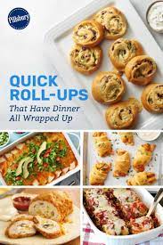 17 Quick Roll Ups That Have Dinner All Wrapped Up Crescent Recipes Dinner Quick Rolls