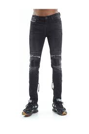 Cult Of Individuality Punk Super Skinny Stretch Moto Jeans Nordstrom Rack