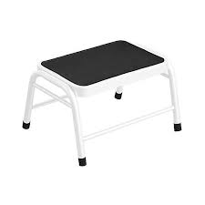4 legged dipped leg wooden stools farmhouse step stool 10 white & wood westwarrenhome 5 out of 5 stars (340) $ 65.00. White Metal Step Stool With Rubber Mat Bonprix