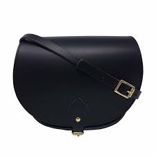 Check spelling or type a new query. Black Leather Saddle Bag With Back Pocket N Damus London Wolf Badger