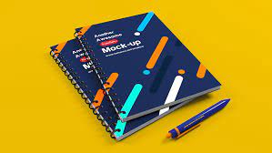 Download Free Spiral Notebook Mockup Psd Mockuptree