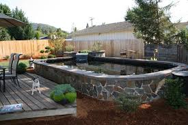 Image Result For Raised Koi Pond Design Koi Pond Design Koi Pond Backyard Pond Design