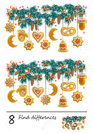 Crossword puzzles are not only fun, but can be a good way to practice spelling unfamiliar word. Logic Puzzle Game For Children Need To Find 8 Differences Christmas Decoration With Cakes Printable Page For Baby Brain Teaser Book Or Kids Magazine Publishing Developing Skills For Counting Royalty Free Cliparts Vectors
