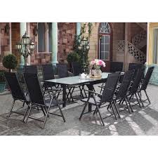 Moderne et élégante, la table de jardin san remo mesure 210 x 90 centimètres pouvant accueillir s. Le Velia Salon De Jardin En Aluminium 12 Personnes Achat Vente Ensemble Table Et Chaise De Jardin Salon De Jardin En Alu 12 Pers Cdiscount