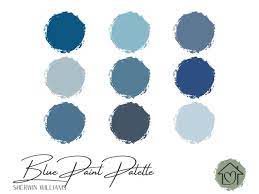 Blues Sherwin Williams Paint Palette