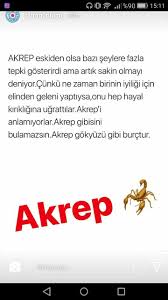 Bizi Sevmeyen Olsun Akrep Burclar Akrep Burcu