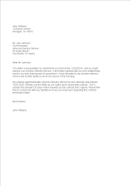 Agreement contract termination letter sample doc. Service Contract Termination Templates At Allbusinesstemplates Com