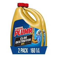 It eliminates hair clogs, slow drains and fully clogged drains. Liquid Plumr Pro Strength Full Clog Destroyer Plus Pipeguard 80 Fl Oz 2pk Target