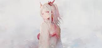 幻像黒兎 on twitter ニェン アークナイツ anime art girl anime wallpaper phone black love art