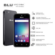 Celular Blu Vivo 5 Mini 512MB 3G/4G 4 ...