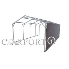 A metal carports.com service representative is standing. Metal Carports Buying And Installation Guide