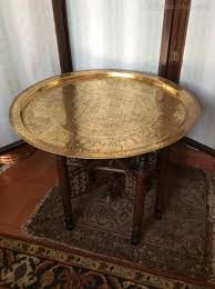 Benares Brass Top Coffee Table Antiques Atlas Coffee Table Antique Table Unusual Coffee Tables