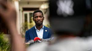 Uganda's president yoweri museveni arrives for the opening of the 33rd ordinary session of the assembly of the heads of state and the government of the african. Uganda Opposition Leader Bobi Wine Calls For Rejection Of Presidential Election Results Voice Of America English