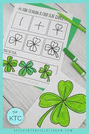 However, there is a cheat code! How To Draw A Four Leaf Clover The Kitchen Table Classroom
