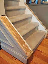 Learn how to build a modern diy stair railing for your staircase. Diy Stair Railing Makeover The Painted Home By Denise Sabia