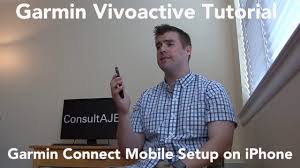 Garmin Connect Mobile Setup Apple Ios Device Youtube