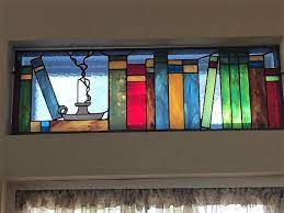 Stained glass transoms were first used in victorian row houses. Tw 175 Stained Glass Transom Terraza Stained Glass