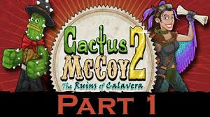 Now you've got to get the jewel back to its proper home before the curse turns you to stone. Cactus Mccoy 2 Pc Peatix