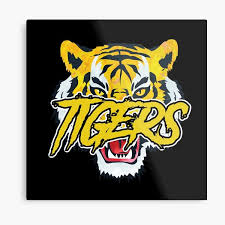 The richmond football club, nicknamed the tigers, is an australian rules football team playing in the australian football league. Richmond Football Club Afl Tiger Army Metal Print By Blaacklight Redbubble