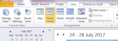 In this article we will see how to create calendar overlays in sharepoint 2013 using multiple calendars. Outlook Calendar View How Limit Hours Shown Microsoft Community