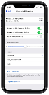 With live listen, your iphone, ipad, or ipod touch becomes a remote microphone that sends sound to your made for iphone hearing aid. Exploring Hearing Aid Integration In Ios Tidbits