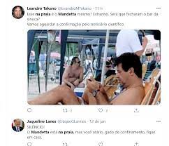 No ano passado, mandetta foi fotografado sem máscara em uma praia. Sem Mascara Mandetta Vai A Praia E E Bombardeado Pelos Seguidores De Bolsonaro O Jacare