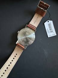 Vestal Mens Retro Focus Watch 10 ATM 100 Meters Japan Movmnt Brown Leather  NEW | eBay