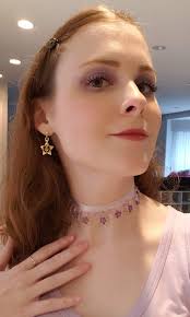 Magical Lavender Star Choker