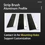 H Aluminium Profile Strip Brush from www.aliexpress.com