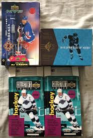 Dollarama vs local dollar store hockey cards. Lot Of 4 Different Wayne Gretzky Empty Upper Deck Nhl Hockey Card Boxes Autographsforsale Com