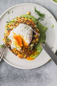 Corn Zucchini Goats Cheese Fritters With Green Tahini Sauce The Brick Kitchen Recipe Egg And Grapefruit Diet Boiled Egg Diet Plan Fritters