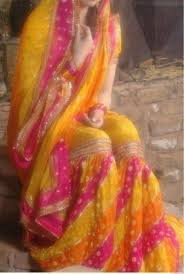 Mayoun Gharara 3 The Colours Pakistani Mehndi Dress Pakistani Wedding Outfits Pakistani Bridal Wear