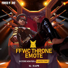 Regarde des vidéos courtes sur #free_fire_emotes sur tiktok. Back By Popular Demand The Ffwc Throne Garena Free Fire Facebook