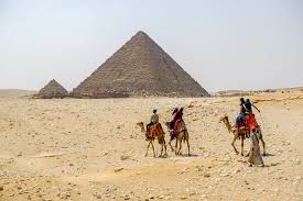 While experiencing the camel or horse ride, you will enjoy the fascinating view of the pyramids of cheops, chephren and mykerinus from outside. The Great Pyramids Of Giza In Egypt Facts Tours Pictures