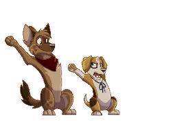 Shake It By Skailla Furry Art Animated Animals Dog Animation
