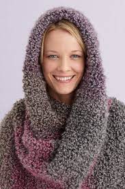 Lush Hooded Scarf Crochet Lion Brand Yarn More Crochet Hooded Scarf Crochet Hooded Scarf Pattern Crochet Homespun