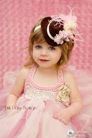 Mini Cowgirl Hat Hair Clip Fascinator Photo Prop Pink Ivory Etsy Flower Girl Dresses Tutu Pink Tutu Dress Girls Tutu Dresses