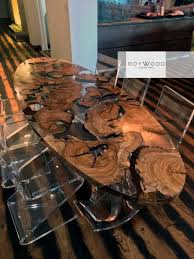 Oval Olive Wood Slabs Epoxy Resin Dining Table Etsy In 2020 Wood Slab Resin Table Wood Resin Table