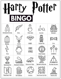 Quizzes can be saved and sent to pdf. Free Printable Harry Potter Bingo Game Paper Trail Design