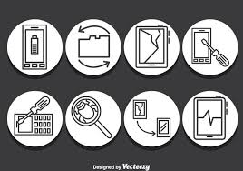 Smartphone Reparatur Icons Vektor Download Kostenlos Vector Clipart Graphics Vektorgrafiken Und Design Vorlagen Eine hilfreiche vorlage, um den inhalt von telefonaten oder besprechungen festzuhalten.