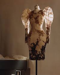 Unlocking stories, the first of a series of exhibitions curated by burton, . Mcqueen Unlocking Stories Flagship Store 27 Old Bond Street London Lace Christening Gowns Red Lace Dress Lace Dress Black
