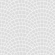Fan Cobble Paver 3d Model Paver Patterns Paving Texture Brick Patterns