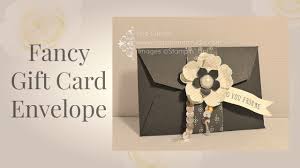 The elegant design, as well as the beautiful pastel colors and flowers make the card holder suitable for a romantic wedding. Fancy Gift Card Envelope Youtube