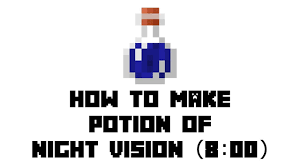 More images for how to make night vision potion in minecraft » Minecraft Survival How To Make Potion Of Night Vision 8 00 Youtube