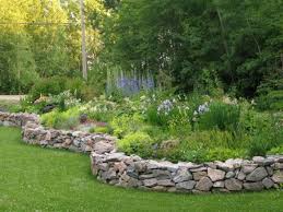 Beautiful Raised Flower Bed Stone Border 39 Stone Walls Garden Outdoor Garden Decor Landscaping With Rocks
