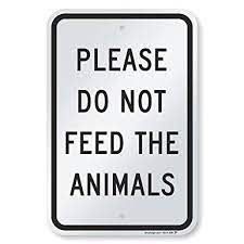 We did not find results for: Smartsign 18 X 12 Inch Please Do Not Feed The Animals Metal Sign 63 Mil Laminated Rustproof Aluminum Black And White Yard Signs Amazon Com Industrial Scientific