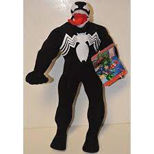Marvel 13 5 Plush Venom Figure You Can Find Out More Details At The Link Of The Image This Is An Affiliate Link Stu Venom Figure Plush Animal Plush Toys