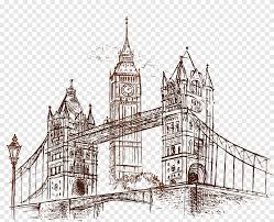 Over 200 angles available for each 3d object, rotate and download. London Bridge Sketch Building Landmark Building Png Pngegg